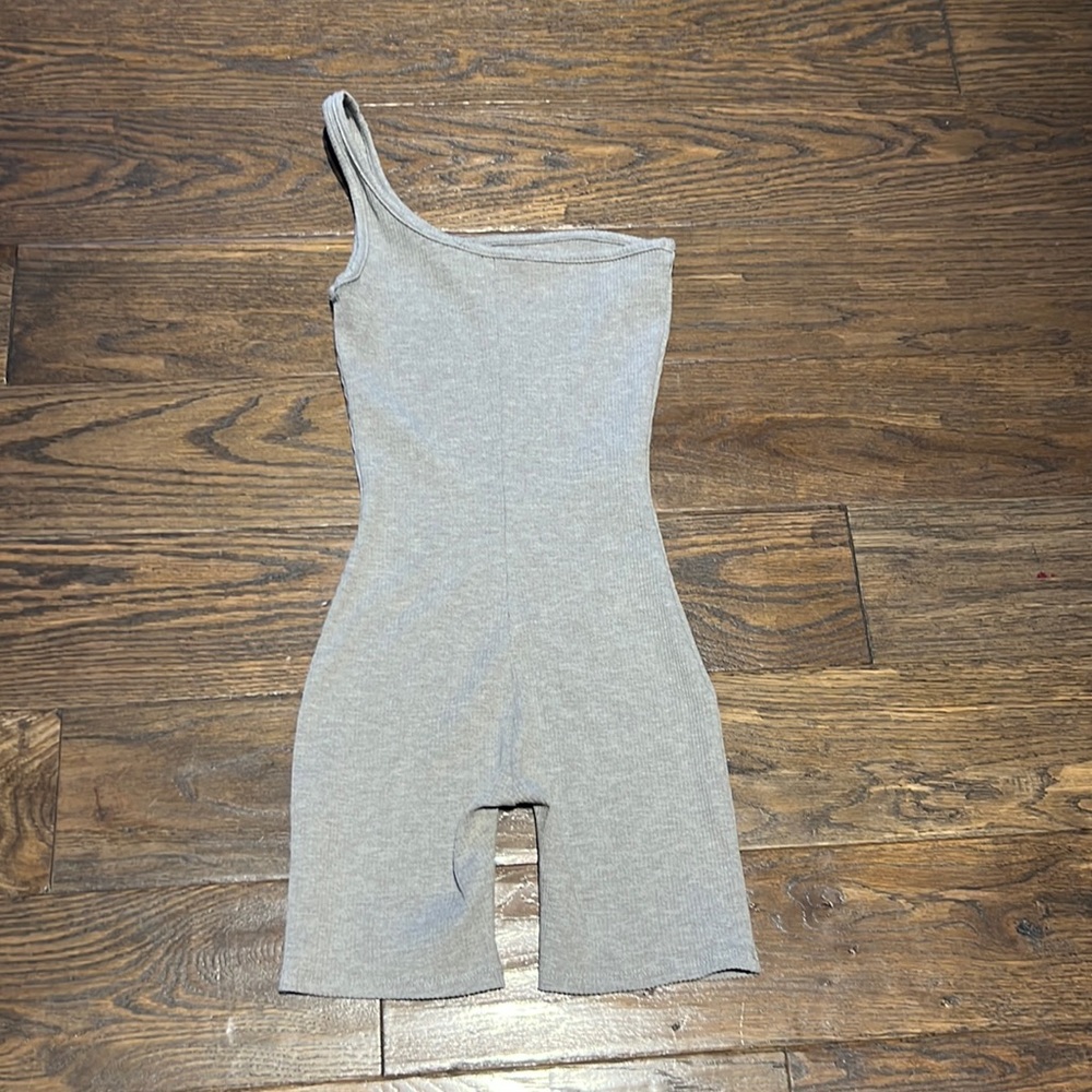 Gray jumpsuit